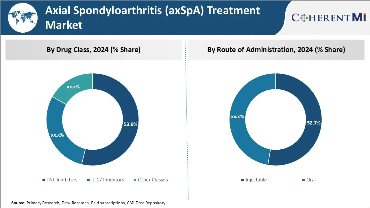 Axial Spondyloarthritis (axSpA) Treatment Market Segment Type