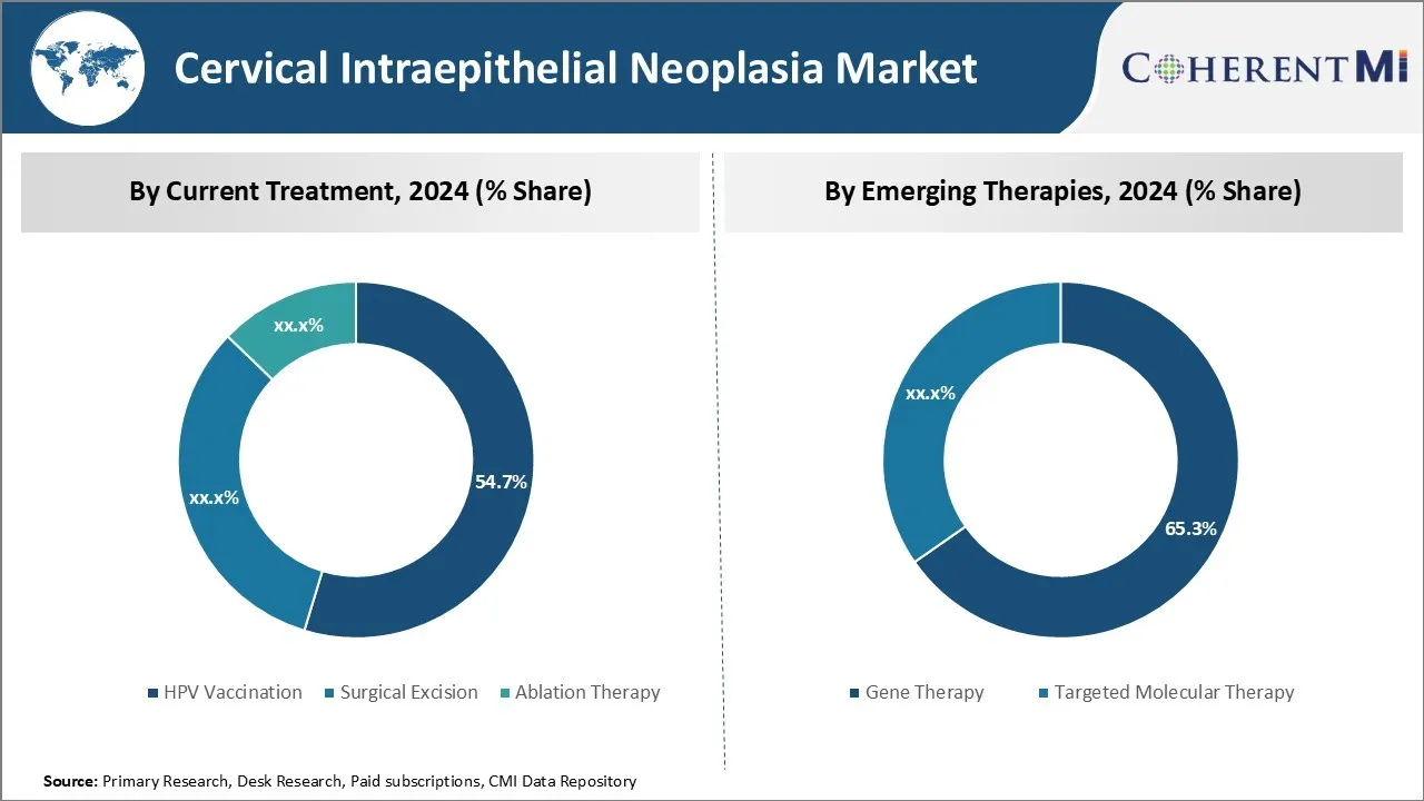 Cervical Intraepithelial Neoplasia Market By Segments