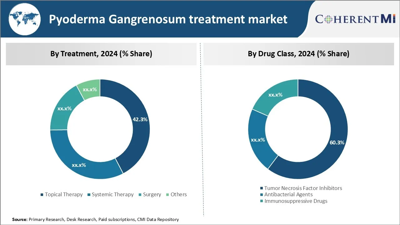 Pyoderma Gangrenosum Treatment Market Segment Type
