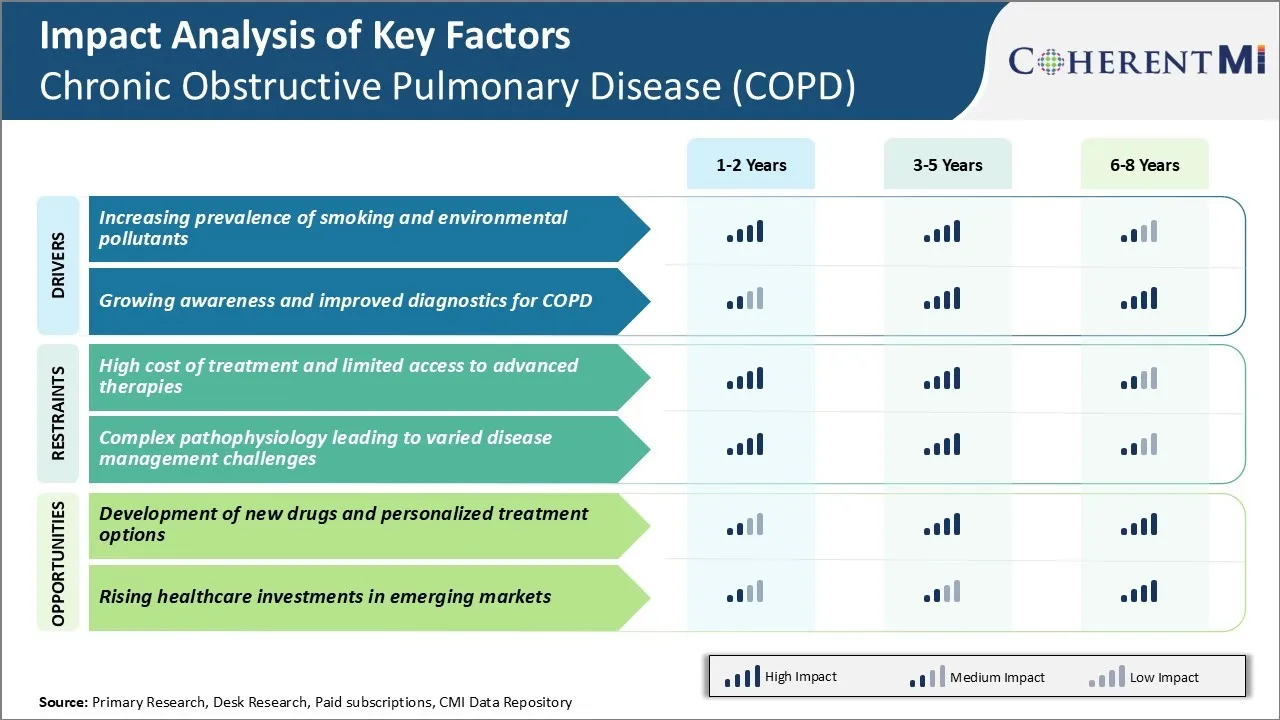 만성 폐쇄성 폐질환(COPD) 진단 시장